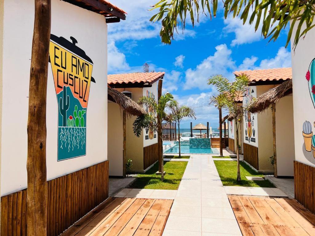 Flats Villas Litoral Sul - Praia Pontal Do Peba - Piacabucu - Al Dış mekan fotoğraf