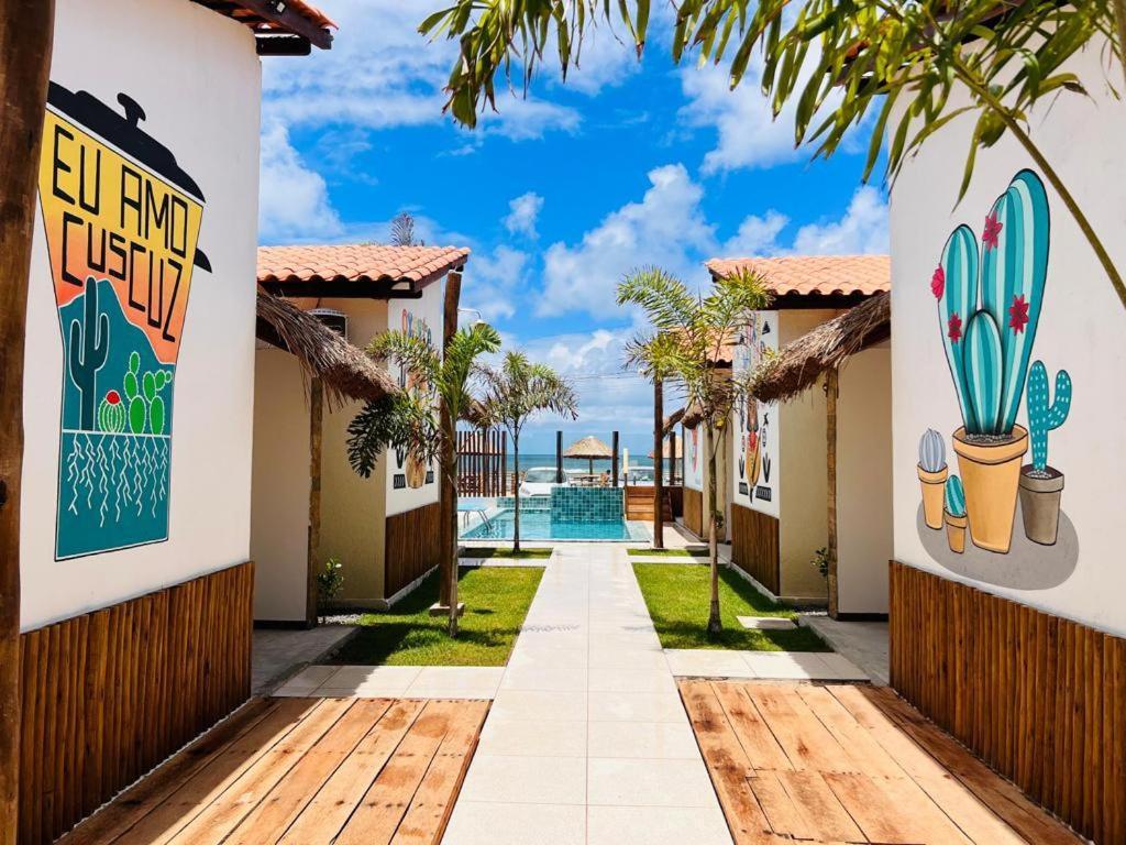 Flats Villas Litoral Sul - Praia Pontal Do Peba - Piacabucu - Al Dış mekan fotoğraf