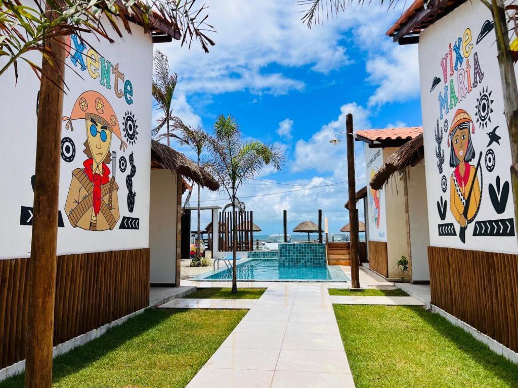 Flats Villas Litoral Sul - Praia Pontal Do Peba - Piacabucu - Al Dış mekan fotoğraf